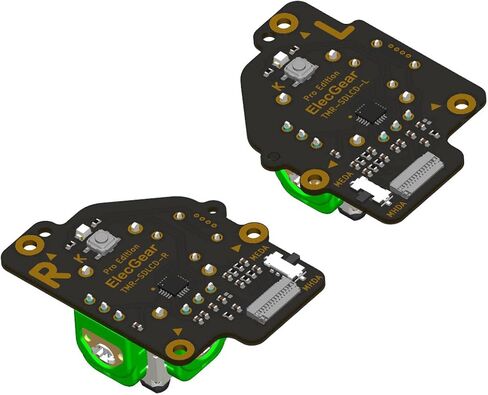 ElecGear TMR Joystick Module Replacement for Steam Deck LCD, PCB Assembly with MCU Calibration and TMR Hall Left/Right Control Stick Laptop PC Repair Part - (LCD Edition) in Saudi Arabia