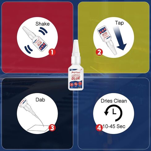 30g Ceramic Glue, Ceramic Glue for Pottery, Super Glue for Ceramic, Pottery, Porcelain, Glass, Plastic, Metal, Rubber and DIY Craft (1) in Kuwait