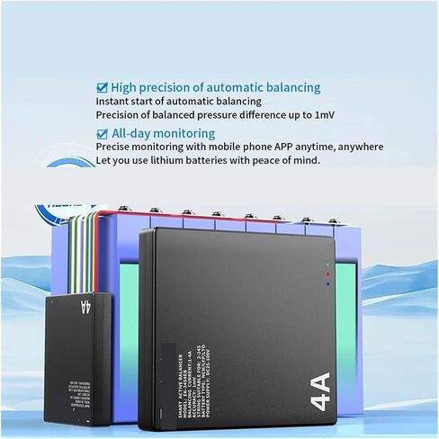 PowerDog 4A Balancer 2S ~ 24S Li-Ion LifePo4 LTO NCA Lithium Battery Balancer النشط in Saudi Arabia
