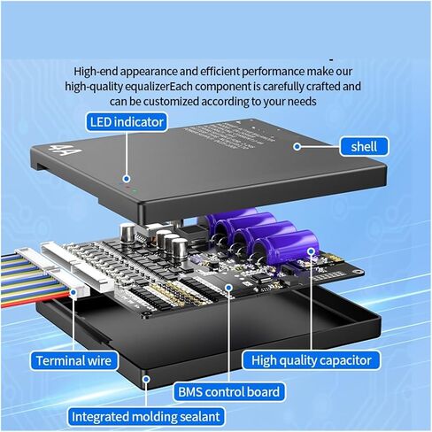 PowerDog 4A Balancer 2S ~ 24S Li-Ion LifePo4 LTO NCA Lithium Battery Balancer النشط in Saudi Arabia