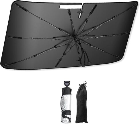SXCY 2017-2022 2023 2024 Sportage Windshield Sunshade 2023 Kia Sportage Accessories Sunshade Windshield Fit 2023 2024 Sportage NQ5 Tucson Foldable Sunshade for 2024 Sportage Tucson Santa Cruz Sunshade in Kuwait