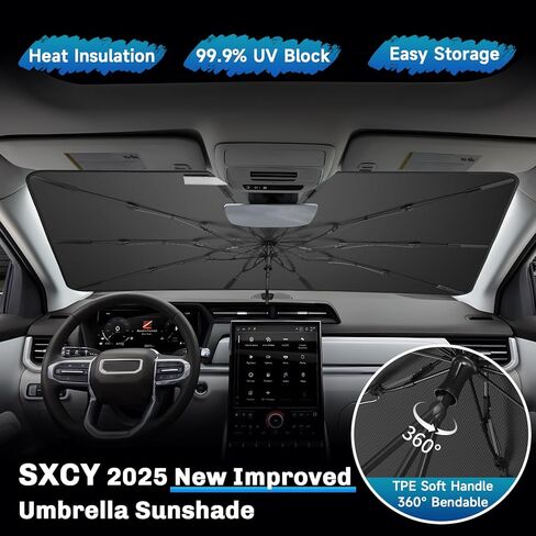 SXCY 2017-2022 2023 2024 Sportage Windshield Sunshade 2023 Kia Sportage Accessories Sunshade Windshield Fit 2023 2024 Sportage NQ5 Tucson Foldable Sunshade for 2024 Sportage Tucson Santa Cruz Sunshade in Kuwait