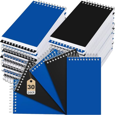 50 حزمة مفكرة صغيرة 3 × 5 بوصة دفاتر ملاحظات صغيرة جيب مفكرة صغيرة دفاتر ملاحظات صغيرة حلزونية دفتر ملاحظات مبطنة ورقة مسطرة للكلية للوازم المدرسية المكتبية 75 ورقة (أرجواني) in Saudi Arabia