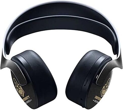 Skinit Skinit Gaming Gaming Skin متوافق مع سماعة Pulse 3D اللاسلكية لـ PS5 - تصميم شعار Purdue Gray المرخص له رسميًا in Kuwait