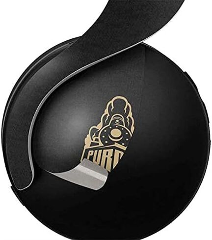 Skinit Skinit Gaming Gaming Skin متوافق مع سماعة Pulse 3D اللاسلكية لـ PS5 - تصميم شعار Purdue Gray المرخص له رسميًا in Kuwait
