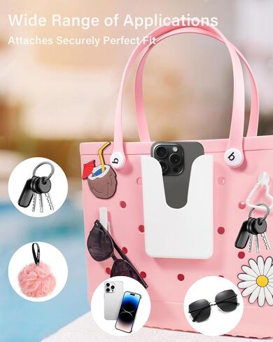 Letgo Silicone Phone حامل لحقيبة Bogg ، حامل علبة الهاتف متوافق مع أكياس Bogg ، حامل هاتف Bogg Bag Accessories in Kuwait