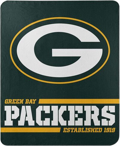 Northwest NFL New York Jets 50x60 Fleece Split Wide DesignBlanket, Team Colors, One Size (1NFL031040015RET) in Saudi Arabia