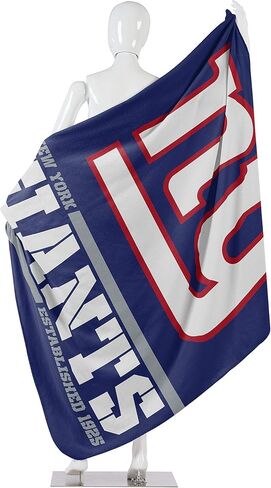 Northwest NFL New York Jets 50x60 Fleece Split Wide DesignBlanket, Team Colors, One Size (1NFL031040015RET) in Saudi Arabia