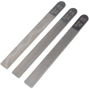 3pcs Guitar Nut Files Fret Crowning Slot Filing Luthier Repairing Tool Kit