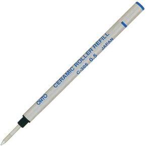 Ohto C-305P Ceramic Roller Ball Pen Refill - 0.5 mm - Blue 2 Set