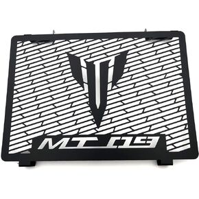 Motorcycle Radiator Protector Guard Grill Cover Cooler Protector for Yamaha MT09 XSR900 FZ09 FJ09 MT-09 Tracer900 2014-2020(Black)
