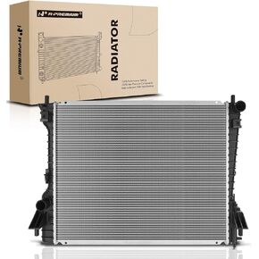 A-Premium Engine Coolant Radiator Assembly Compatible with Ford Mustang 2005 2006 2007 2008 2009 2010 2011 2012 2013 2014, 3.7L 4.0L 4.6L 5.0L V6 V8, Replace# CU2789, 4R3Z8005CA
