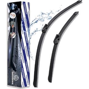 2 Wiper Blades OEM Quality Replacement For BMW 3-Series 4-Door E90 E91 F30 F31 F34 F80 M3 09/2009-2018 Audi A3 2005-2013 Original Equipment wipers 24"/19" (Set of 2) Pinch Tab