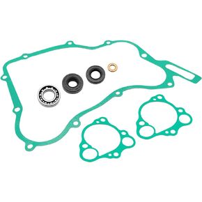 For Honda CR125 CR125R Water Pump Rebuild Kit 1990-2004 Bearing Seal Gasket, OEM# 91007-KA3-740 91201-965-000 91211-KA3-761