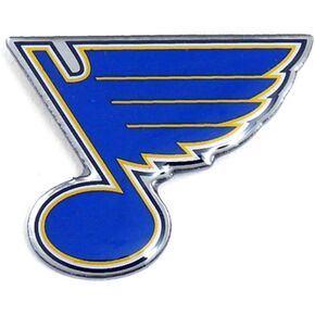 aminco NHL St. Louis Blues Team Logo Pin, team color (NHL-PN-001-06)