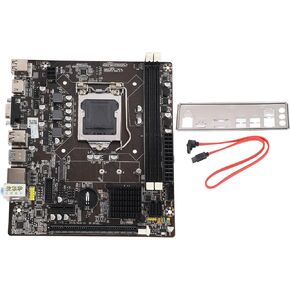 B75M M ATX Mining Mainboard, for Corei7, i5, i3 LGA1155 CPU, SATA3.0, SATA2.0, PCI E8X, DDR3 x2, 1000M Network Card, Computer Motherboard, VGA, HD Multimedia Interface, PCI E1X, COM pin