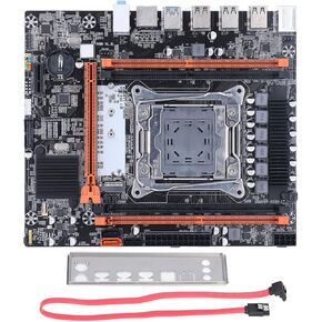 Ddr4 Gaming Motherboard, X99H Motherboard 4 Ddr4 Lga2011 3 Pin Support CPU V3 V4 Usb3.0 Sata Port Pc Mainboard for Desktop in Kuwait