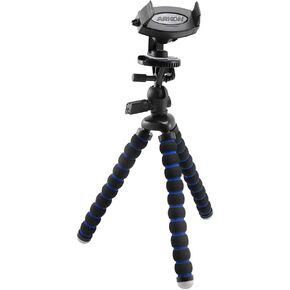 ARKON 11" Tripod Phone Mount for iPhone 11 XS XR X Galaxy Note 10 9 Galaxy S10 S9 Retail Black, Model Number: MG2TRIXL