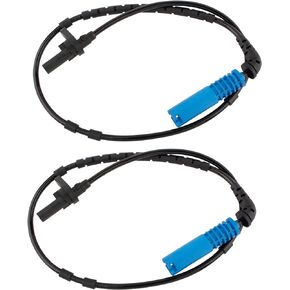 BOXI 2Pcs Rear Left & Right ABS Wheel Speed Sensor Fit 2004 2005 2006 2007 2008 2009 2010 for BMW X3 (E83) 2.5i 2.5si 3.0d 3.0i 3.0sd 3.0si xDrive Replace # 34523405907 34523420331 ALS441