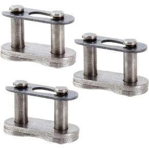 420 Drive Chain Repair Master Connector Split Link for 50cc 66cc 70cc 90cc 110cc 125cc ATV Quad Scooter Motorcycle Go Kart Moped Pit Dirt Pocket Mini Bike XR50 CRF50 Pack of 3