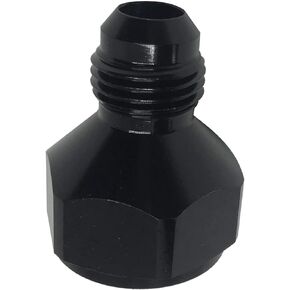 10 أنثى -8 ذكر محول مخفض مناسب من الألومنيوم (أسود، 10AN أنثى إلى 8AN ذكر) in Kuwait