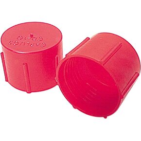 Allstar Performance ALL50801 Red Plastic Fitting Cap for -3AN and 3/8-24 Thread , (Pack of 20)