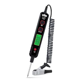 Automotive Test Light, 0.8-100V DC Car Circuit Tester Vehicle Voltage Resistance Detector Pen with LCD Backlight Display, Flashlight, Electrical System Test Tools(XT86A)