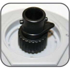 ADVANCED ELEMENTS Inline Valve Adaptor with Pressure Gauge