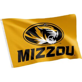 Desert Cactus University of Missouri Flag Tigers MU Mizzou Flags Banners 100% Polyester Indoor Outdoor 3x5 (Style 6)