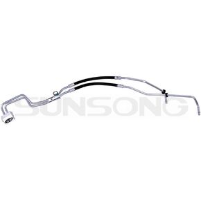 Sunsong 5801032 Engine Oil Cooler Hose Assembly, 2 Pack