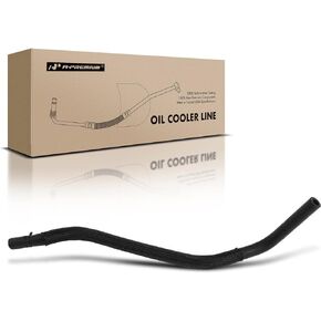 A-Premium Inlet Engine Oil Cooler Line Hose Assembly Compatible with Ford Crown Victoria 2009 2010 2011 V8 4.6L