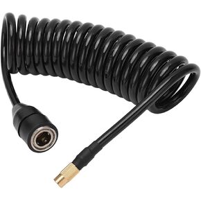 Tire Inflator Extension Tube, Car Air Pump Hose 9.84ft PS20 Female Plug Inflator Extension Tube for Cars, Motorcycles And Bicycles With American Tire Nozzles