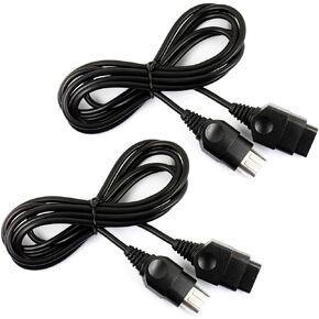 2pcs Extension Cable Cord 1.8Meter / 6FT Compatible for Original Xbox Controller