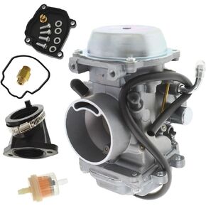 labwork Carburetor and Intake Boot Replacement for Polaris Hawkeye 300 2006-2010 Hawkeye 400 2011-2014 Magnum 425 1995-1998 Worker 500 1999