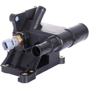 cciyu LF941517Z Engine Coolant Thermostat Housing Water Outlet Thermostat Housing Kit Replacement fit for Mazda 3 2006-2013, for Mazda 5 2008-2010 2012-2013, for Mazda 6 2009-2013