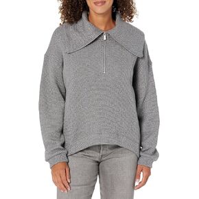 Sweaty Betty Women's Restful Boucle Half Zip Sweatshirt in Saudi Arabia