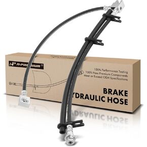A-Premium Rear Driver Brake Hydraulic Hose Compatible with Select Ford Models - E-350 E350 Super Duty 2005-2017/2019/2021, E-450 E450 Super Duty 2008-2019/2021 - Replace# 8C2Z2A442B