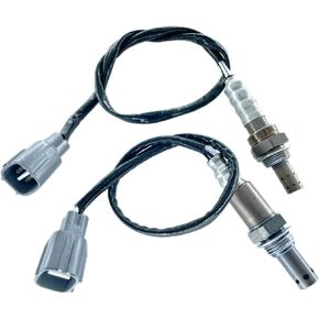 234-9041 234-4260 1 Pair Upper and Under Oxygen Sensors Replacement for Toyota 2007 Camry, Solara, 2006 2007 Avalon, for Lexus 2007 ES350 Upstream and Downstream O2 Sensors