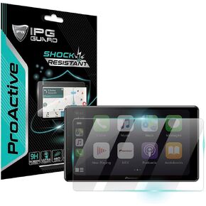 IPG ProActive for PIONEER DMH-WC6600NEX, DMH-WT7600NEX 9" 9H Hardness Screen Protector Smooth Glass Touch Ultra Responsive High Clarity Anti Scratch Smudge & Shock Proof Nano Technology Guard for DMH-WC6600NEX