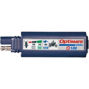 Tecmate Optimate USB O-100v3, Smart 2400mA USB Charger, with Standby Mode & Vehicle Battery Monitor.