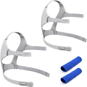 ItAll Headgear Supplies Compatible with F10 Headgear, Headgear Supplies Compatible with F10 Headgear Strap, 2 Pieces Head Strap for F10