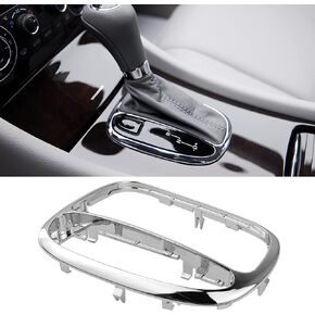 TTCR-II Compatible with Mercedes Benz Center Auto Trans Shifter Trim Indicator Cover, Console Gear Frame Replacement W203 C240 C280 C320 and W209 CLK350 CLK430