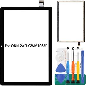 for ONN 10.1 Tablet Screen Replacement 2APUQWM1036P for ONN 2APUQWM1036P Touch Screen Replacement for ONN 10.1" 2022 Digitizer Repair Kits (No LCD Display)