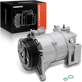 A-Premium A/C Compressor with Clutch Compatible with Nissan Altima (S) 3.5L 2013-2015, Altima (SR) 3.5L 2016-2017, Replace# 84317513, 84317514