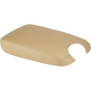 Center Console Lid Armrest Cover Kit Beige Leather Compatible with 2008 2009 2010 2011 2012 Honda Accord in Kuwait