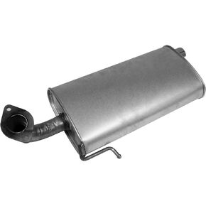 Walker Exhaust Quiet-Flow Stainless Steel 21435 Direct Fit Exhaust Muffler 2" Inlet (Inside)