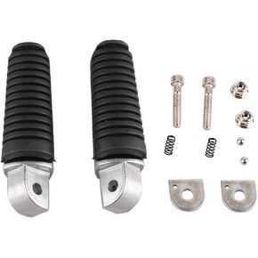 Motorcycle Rear Foot Pegs Footrest ‎Passengers Side Replacement Compatible For Yamaha YZF R6 R1 FZ1 FZ6 FZ6R Raven