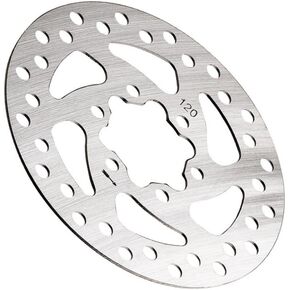 BESPORTBLE Durable Electric Scooter Brake Rotor Bike 120mm Brake Disc Replacement Parts Brake Parts