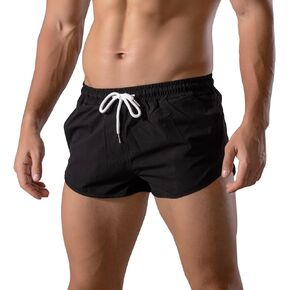 Mens Running Shorts 3 Inch Gym Short Shorts Quick Dry Athletic Workout SweatShorts with Pockets