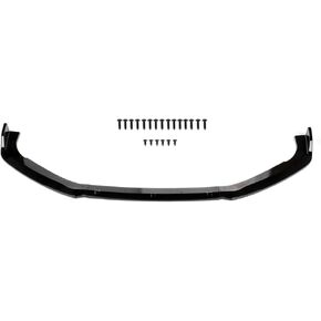 ECCPP Gloss Black Front Bumper Lip Splitter Spoiler Automotive Body Kits Spoiler Fits 2018-2019 for Honda for Accord 2.0L EX-L Sedan 4door